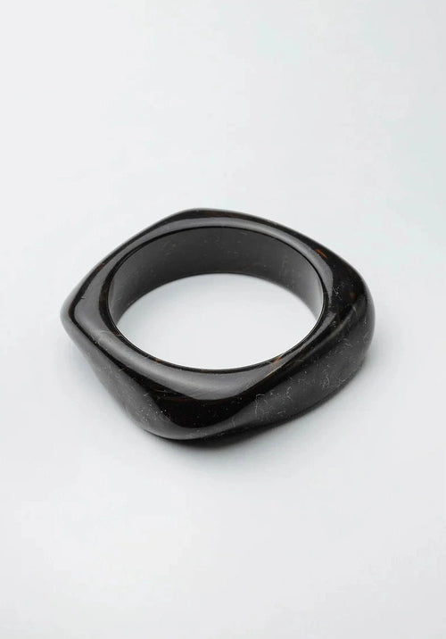 Big Square Bracelet - Dark Brown BOW19