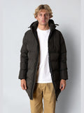 Birk long jacket - beetle green