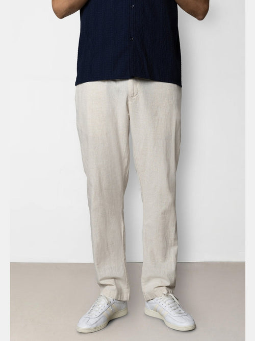 Barcelona luca pants - light beige Clean Cut Copenhagen