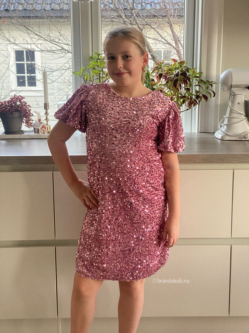 Maddy Dress - Dusty Pink 27 KIDS