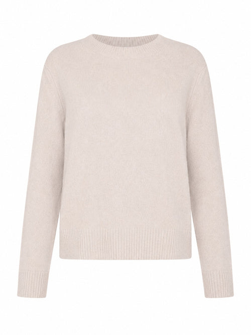 Joie genser - oatmeal beige by Six Ames - Genser. 2026, 2603, ansattrabatt, Brando, brando-no, Dame, Knit, mottatt30dager, opprettetsiste2måneder, Rabattkode, SHLP