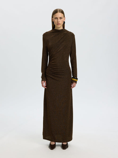 Nori lang kjole - delicioso Selected Femme