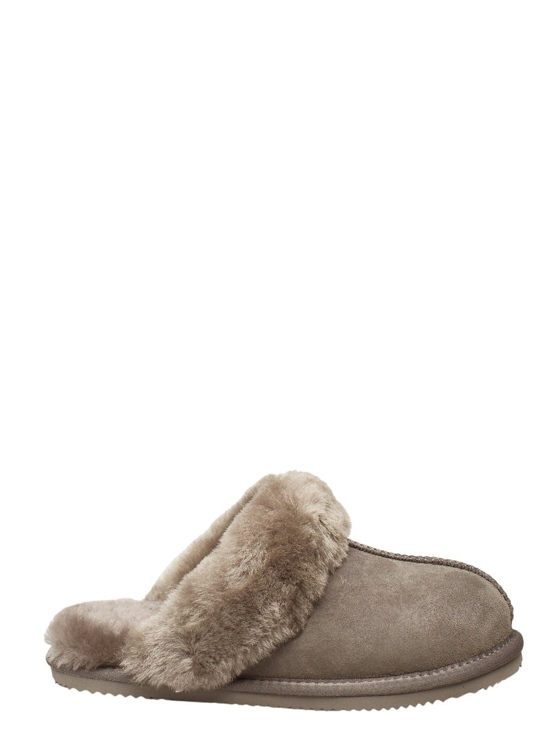 Sydney shearling slippers - elk brown