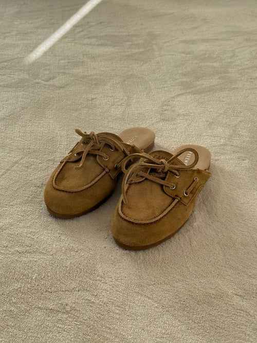 Payasma loafers - taupe suede Pavement