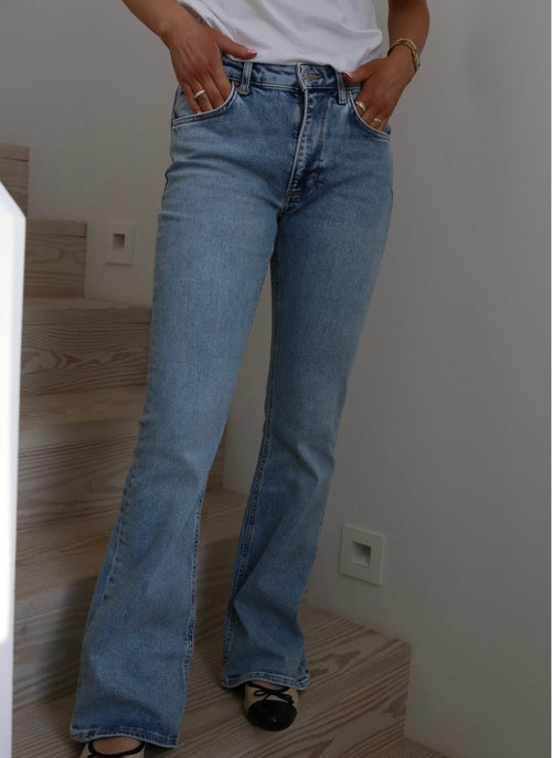 Kara boot jeans - theorylight vintage indigo Neuw
