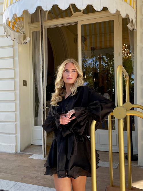 Babette kjole - black Helene Studios
