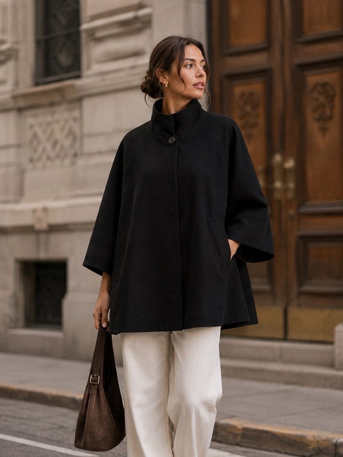 Shrt Wide Trench - Black by From Paris With Love. 2026, 2603, ansattrabatt, Brando, brando-no, Mangler aldersgruppe, mottatt30dager, opprettetsiste2måneder, Outerwear, Rabattkode, SHLP