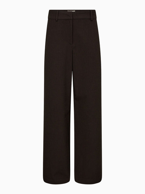Andrea wide bukse - espresso brown IVY Copenhagen