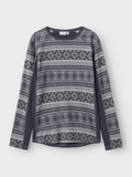 WILLTO ULL TOPP - Ombre Blue
