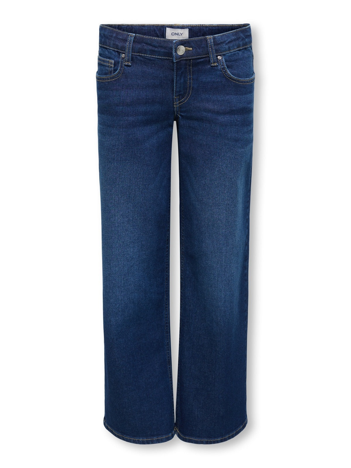 PHOEBE WIDE JEANS - DARK BLUE DENIM by KIDS ONLY - Bukser. 2026, 2603, ansattrabatt, Barn, Brando, brando-no, brandokids, Jeans, Jente, mottatt30dager, opprettetsiste2måneder, Rabattkode, SHLP, Underdeler