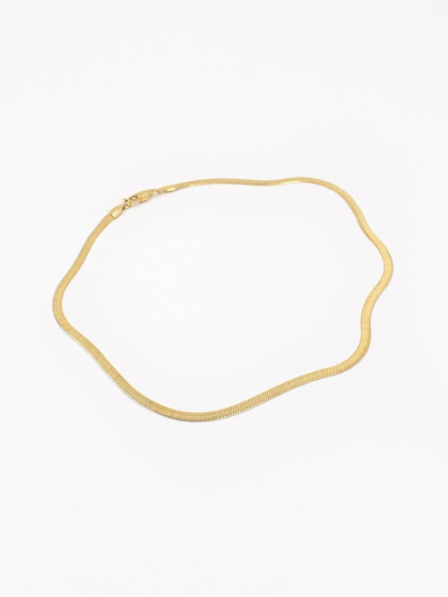 Bone halskjede - Gold Who Is She
