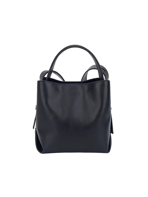 Molly soft structure veske - Black HVISK