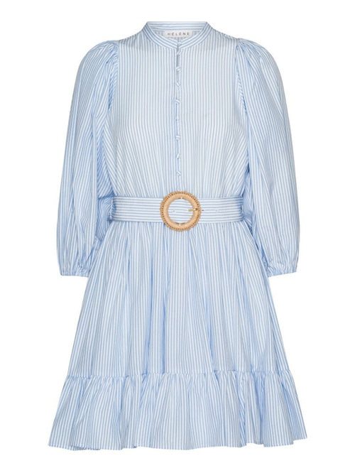 Mya dress - light blue stripes Helene Studios