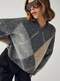 Lai knit genser - grey mix