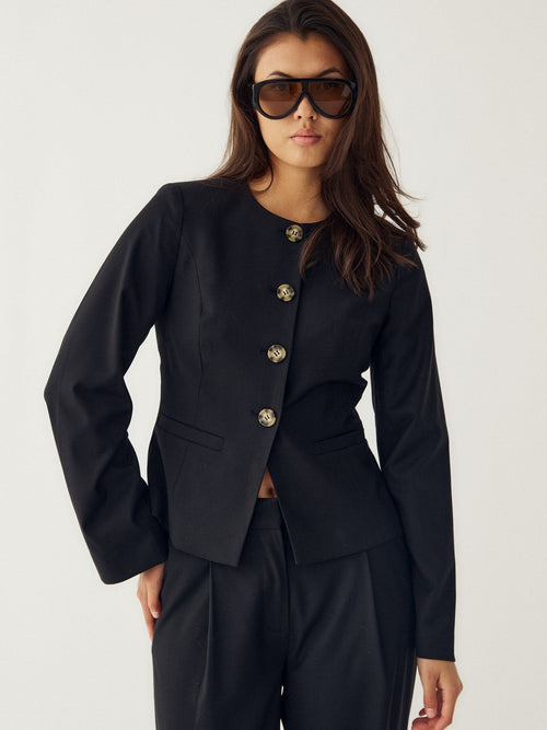 Kasaundra blazer - black by Noella - Blazer. 2026, 2603, Brando, brando-no, Mangler aldersgruppe, mottatt30dager, SHLP, Tailoring
