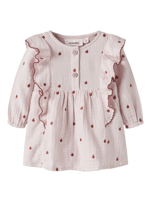 KAMMA LOOSE BODY KJOLE - Hushed Violet by Lil' Atelier - Kjoler. 2026, 2602, Barn, Brando, brando-no, brandokids, Dresses, Jente, mottatt30dager, SHLP