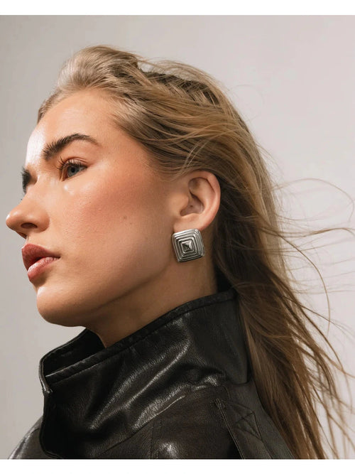 Layer Earrings - Silver WHO IS SHE