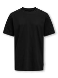 MAX LIFE STITCH T-SKJORTE - Black