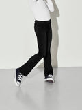 ROYAL LIFE REG FLARED BUKSE - Black Denim