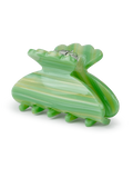 Helle flash mini hårklype - green