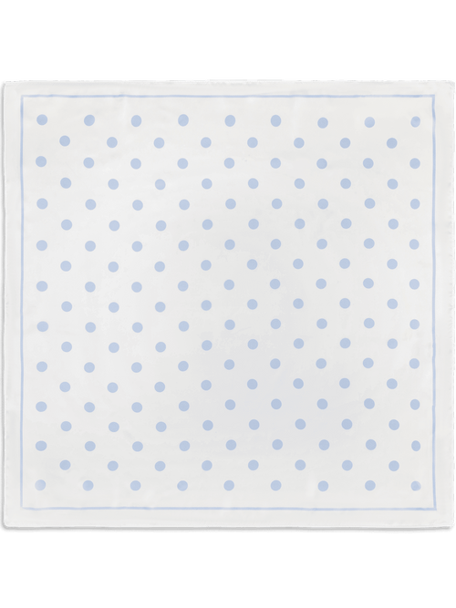 Polka Dot Skjerf - Blue Sui Ava
