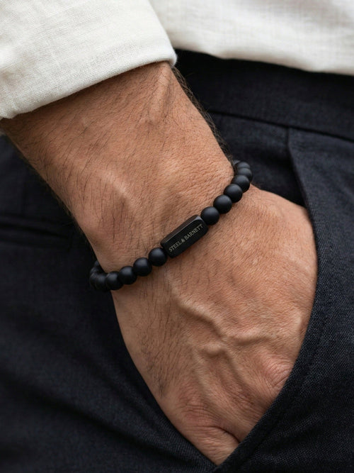 X Black Edition Bracelet - Natural Ned by Steel & Barnett - Tilbehør. 2026, 2601, Accessories, Brando, brando-no, Herre, mottatt30dager, SHLP