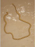 Flower chain smykke - gold