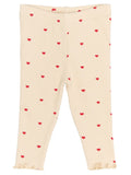 Rhea Rib Leggings - Gardenia AOP