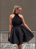 Princess kjole - black