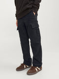 TKANE JJBARKLEY CARGO BUKSE - Black