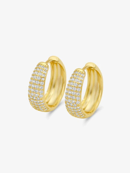 Dome hoops l gold - gold WHO IS SHE