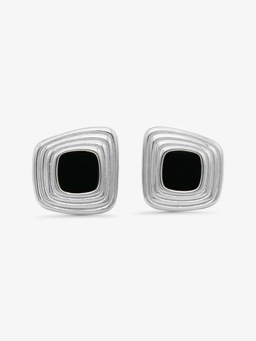 Frame Earrings - Silver WHO IS SHE