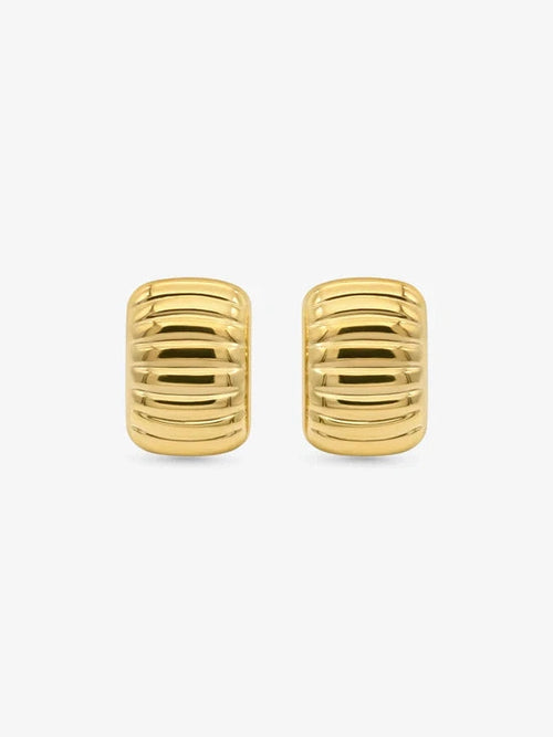 Ripple Earrings - Gold WHO IS SHE