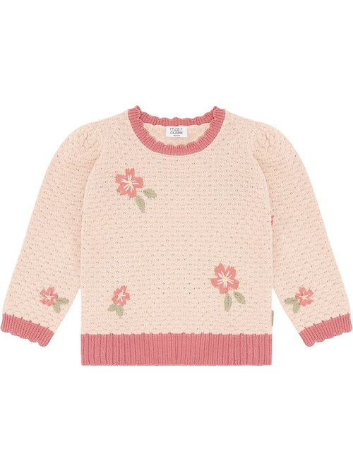 Pippa Flower Genser- Quartz Hust & Claire