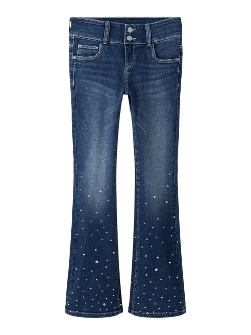 POLLY BOOTCUT JEANS - Dark Blue Denim NAME IT