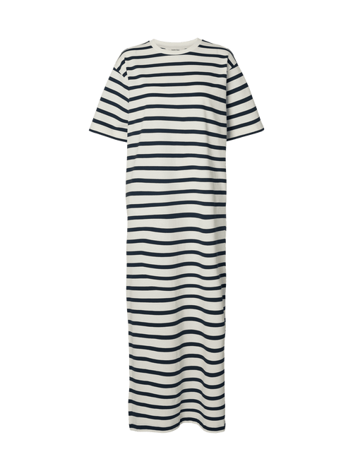 Essential pocket ankle kjole - Dark Sapphire