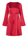 Vima open back kjole show - jester red