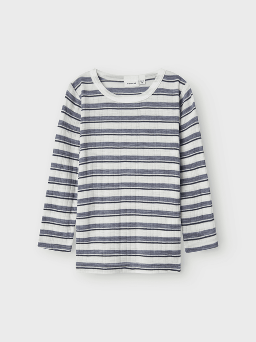 WANG ULL NEEDLE GENSER - Folkstone Gray NAME IT