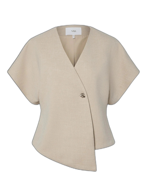 Comira blazer - Oatmeal by YAS - Topp. 2026, 2601, Blazer, Brando, brando-no, Dame, mottatt30dager, Nyhet, SHLP