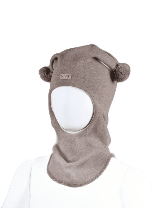 KIVAT BALAKLAVA - brunmelert by Kivat - Tilbehør. 2026, 2602, Accessories, Barn, Barn-unisex, Brando, brando-no, brandokids, mottatt30dager, SHLP