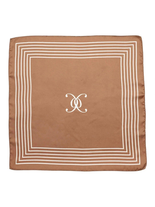Elle silke skjerf - camel BOW19