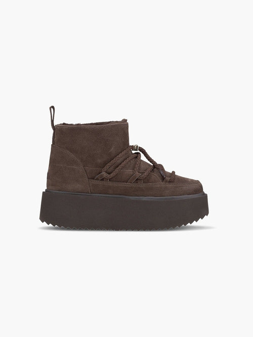 Classic low platform - dark brown INUIKII