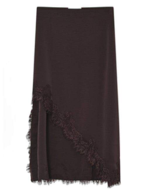 Cleus boho lace skjørt java - produktbilde forfra