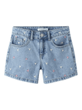 BELLA DENIM SHORTS - Light Blue Denim