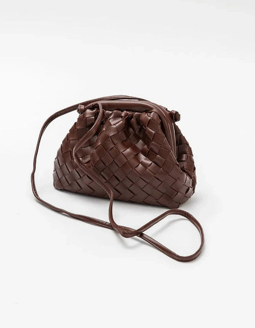 Dumpling Braided Bag - Brown BOW19