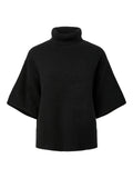 Emila ull knit pullover - black