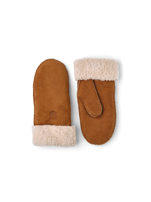 Sheepskin votter - cork HESTRA
