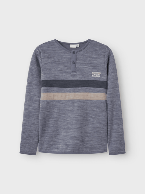 WUPPO GENSER - Folkstone Gray NAME IT
