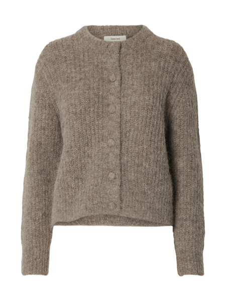 Selected Femme SLFGABRIELLA HIGH NECK - Jersey De Punto - Steel Gray Se521i10q O11