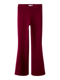 FRIKKALI BOOTCUT BUKSE - BURGUNDY